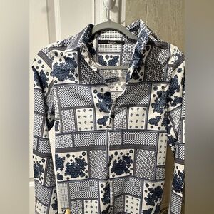 Billionaire Boys Club Shirt LS Paisley – Junior Collection size 14